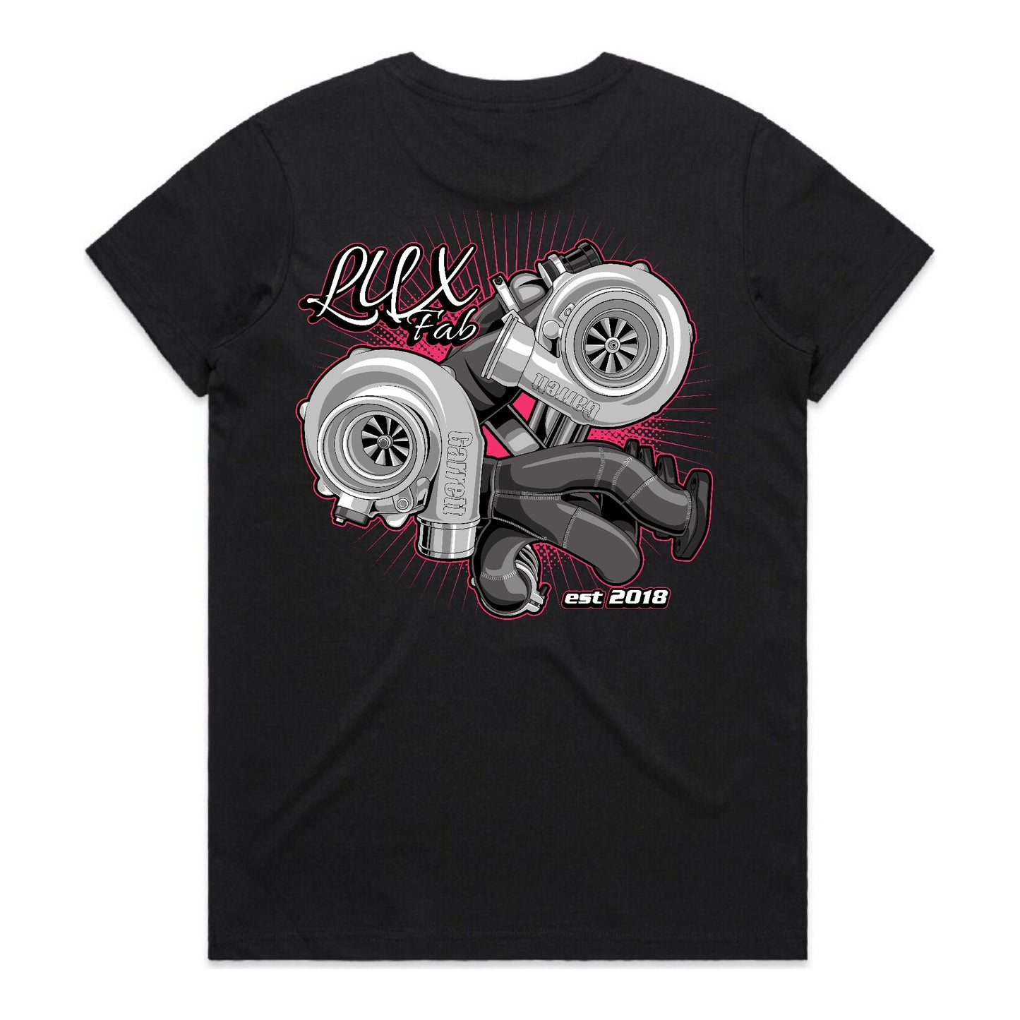Compound Turbo Pink Ladies LuxFab T-Shirt
