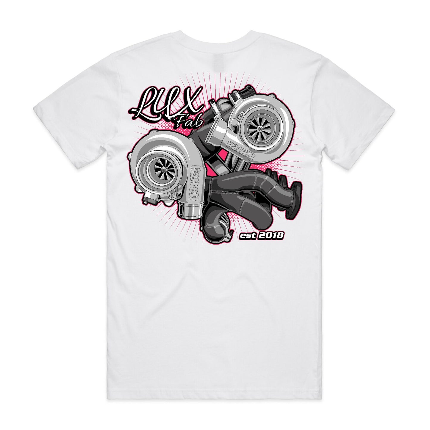 Compound Turbo Pink Mens LuxFab T-Shirt