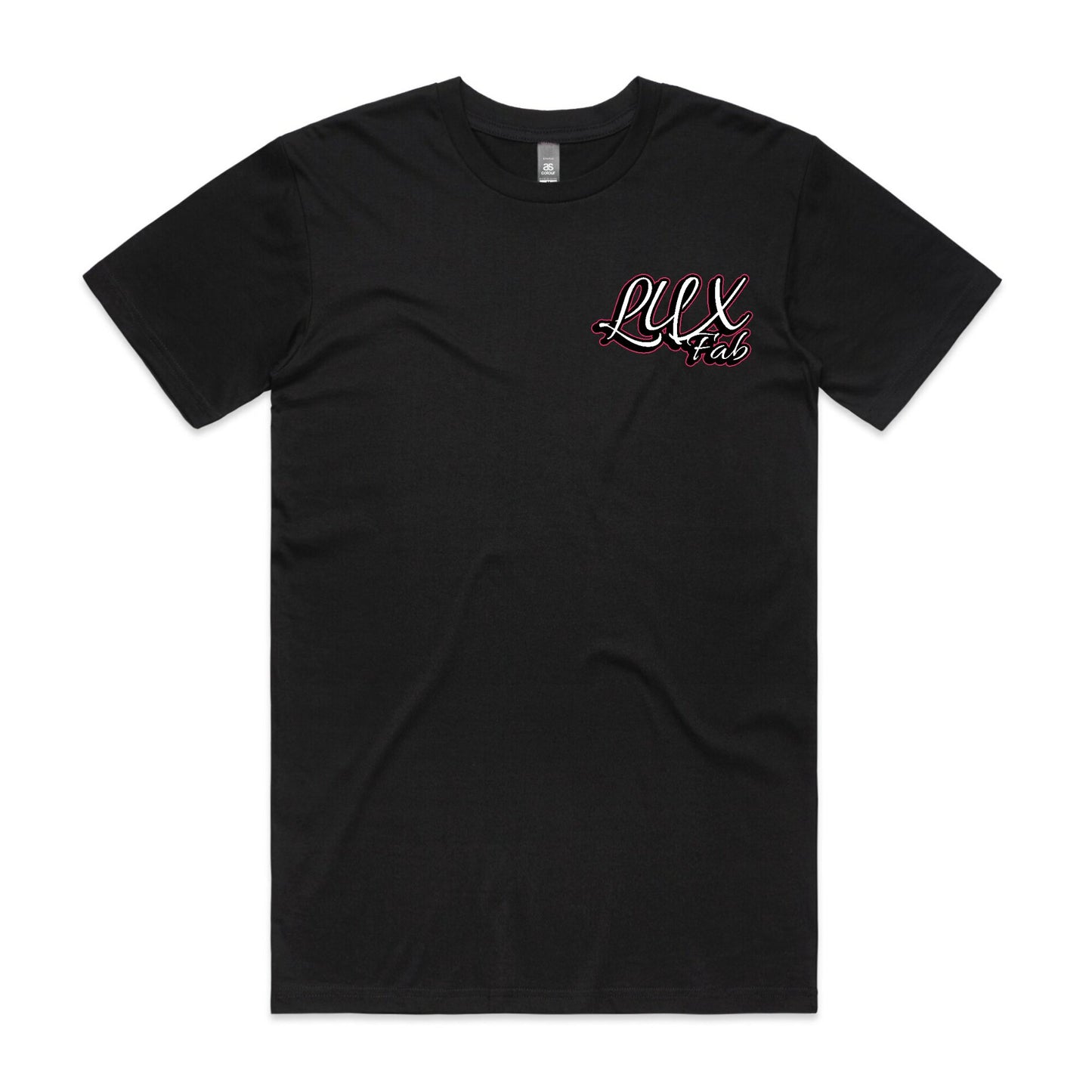 Pink Logo - LuxFab Mens T-Shirt