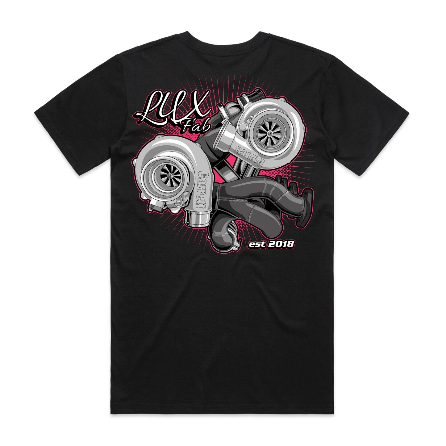 Compound Turbo Pink Mens LuxFab T-Shirt