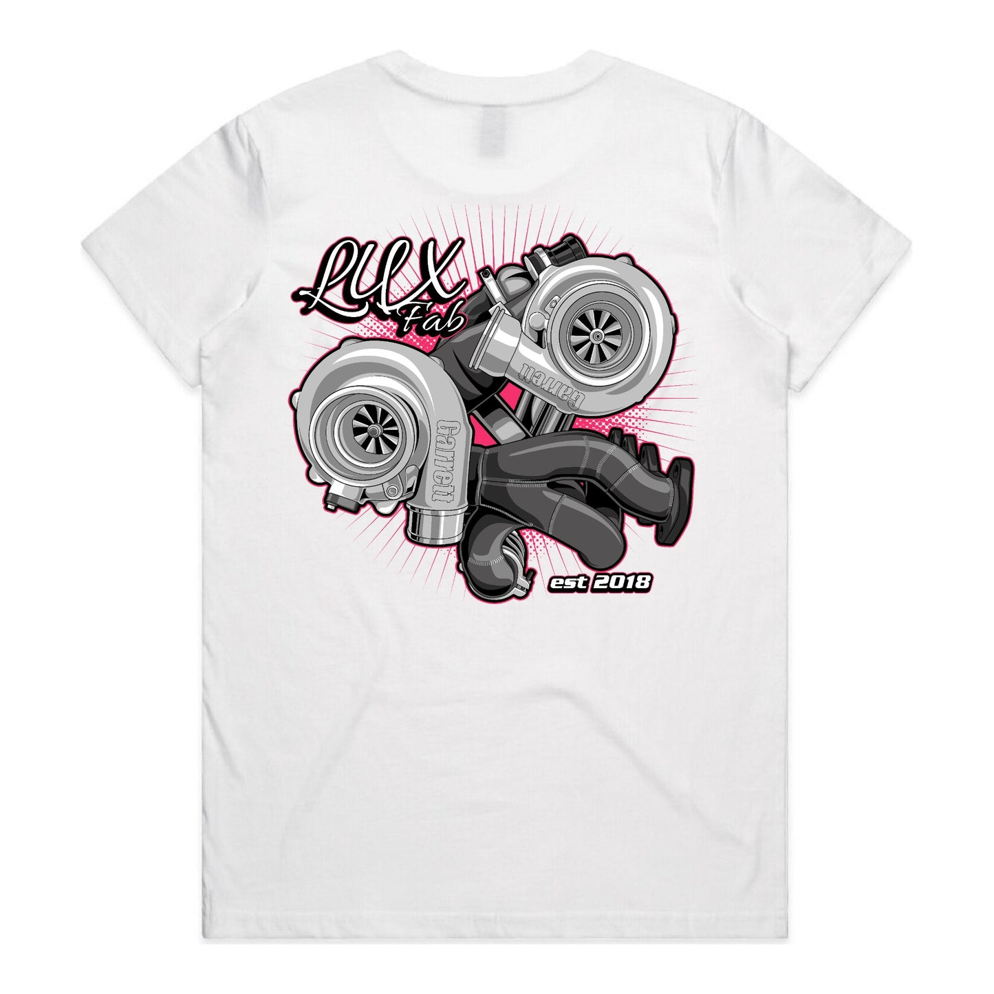 Compound Turbo Pink Ladies LuxFab T-Shirt
