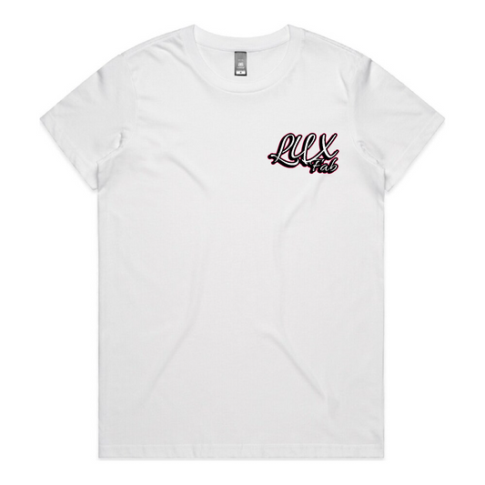 Pink Logo - LuxFab Ladies T-Shirt